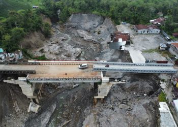 TNI AD Selesaikan Pembangunan Dua Jembatan Bailey di Bener Meriah