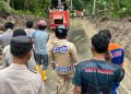 Satgas Halut Lakukan Pembersihan Jalan Trans Halmahera Usai Banjir