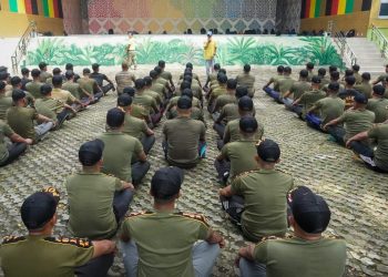 Densus 88 Berikan Pembekalan kepada 150 Personel Baru Satpol PP WH Banda Aceh