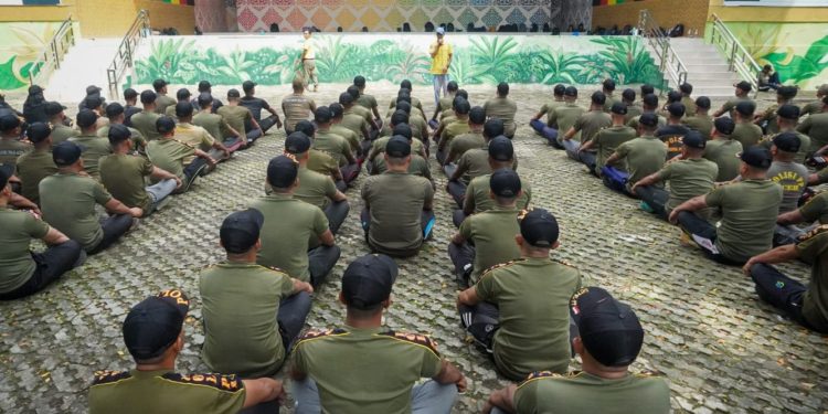 Densus 88 Berikan Pembekalan kepada 150 Personel Baru Satpol PP WH Banda Aceh
