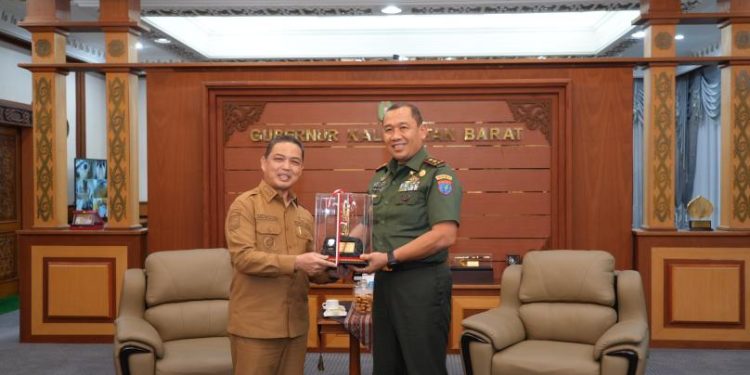 Gubernur Kalbar dan Pangdam XII/Tanjungpura Bahas Keberlanjutan Sinergi Keamanan