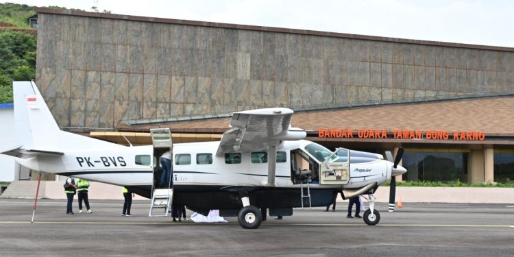 Penerbangan Perintis di Gorontalo Resmi Beroperasi, Tingkatkan Konektivitas Wilayah 3TP
