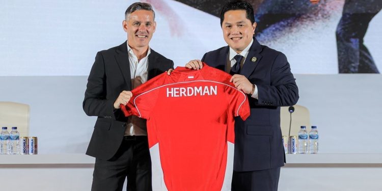 PSSI Umumkan John Herdman Sebagai Pelatih Baru Timnas Indonesia