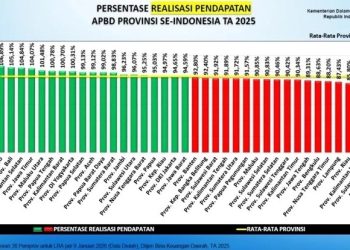 Gorontalo Pimpin Realisasi Pendapatan Nasional