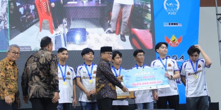 Mendes PDT Yakin Turnamen Esports Desa Cetak Atlet Berprestasi