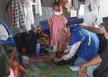 Tim Relawan Kesehatan Berikan Layanan Terpadu untuk Anak-Anak di Desa Sukajadi