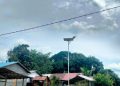 Ratusan Lampu PJU Dipasang di Akses Jalan Desa Uren