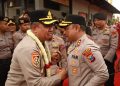 Polres Tuban Adakan Apel Farewell Parade dan Sambut Kapolres Baru
