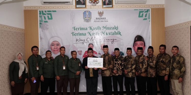 BAZNAS Tuban Salurkan Bantuan Rp129 Juta untuk Korban Bencana di Aceh dan Sumatra
