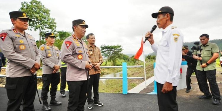 Masyarakat Apresiasi Polri atas Pembangunan Jembatan Presisi di Klaten