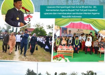 Bupati Toli-Toli Puji Dampak Ekonomi dari Peringatan HAB Ke-80 Kemenag