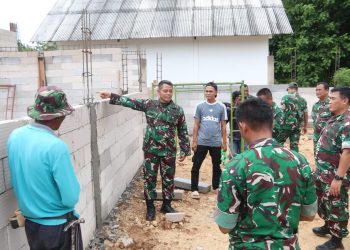 Kodam V/Brawijaya Tinjau Kualitas Pembangunan Koperasi Desa di Sumenep