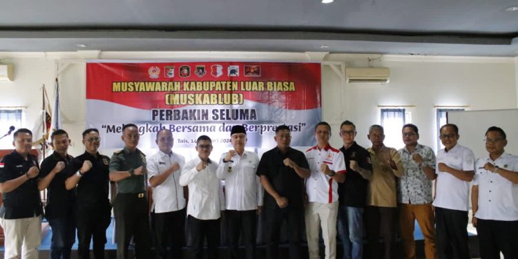 Muskablub Perbakin Seluma Dorong Penguatan Organisasi Menembak