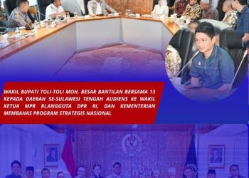 Pemerintah Tolitoli Tingkatkan Komunikasi dengan Pusat untuk Dukung Program Nasional