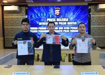Polda Banten Tangkap Pelaku Penipuan Seleksi Akpol Senilai Rp1 Miliar