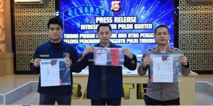 Polda Banten Tangkap Pelaku Penipuan Seleksi Akpol Senilai Rp1 Miliar