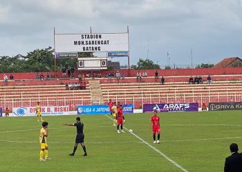 Persibat Batang Kalah Tipis, Masih Berpeluang Lolos ke 16 Besar