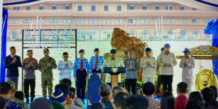 Presiden Prabowo Resmikan SMA Taruna Nusantara di Malang, Dorong Pendidikan Unggulan