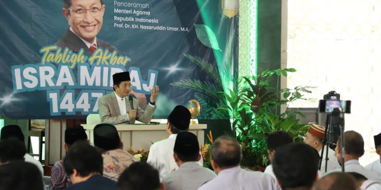 Menag Nasaruddin Umar Ajak Masjid Berperan Lebih dari Sekadar Tempat Ibadah