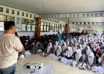 Densus 88 AT Polri Adakan Edukasi Kebangsaan di SMA Muhammadiyah Batudaa