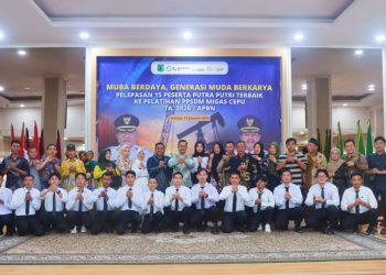 Pemuda Muba Ikuti Pelatihan Migas di Cepu dengan Kuota Terbanyak