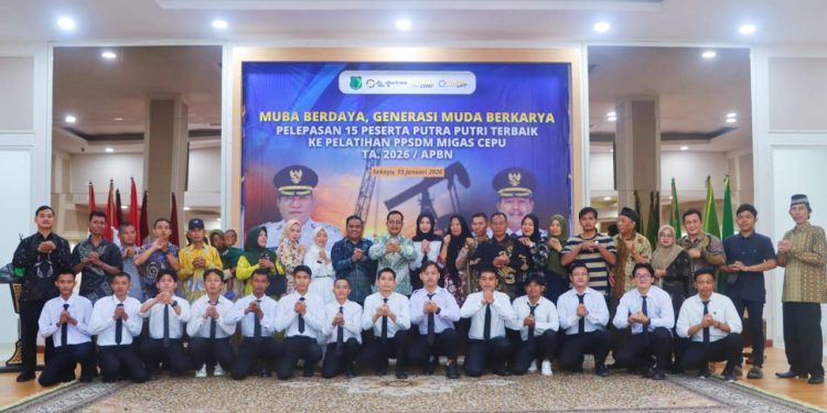 Pemuda Muba Ikuti Pelatihan Migas di Cepu dengan Kuota Terbanyak