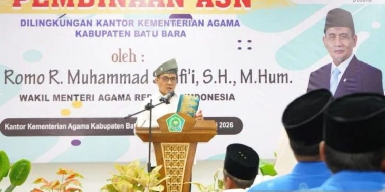 Wamenag Tegaskan Kerukunan Sebagai Kunci Pembangunan Nasional