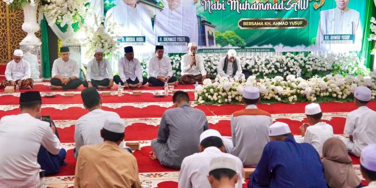 Wakil Bupati Balangan Serukan Peningkatan Salat dan Akhlak di Peringatan Isra Mikraj