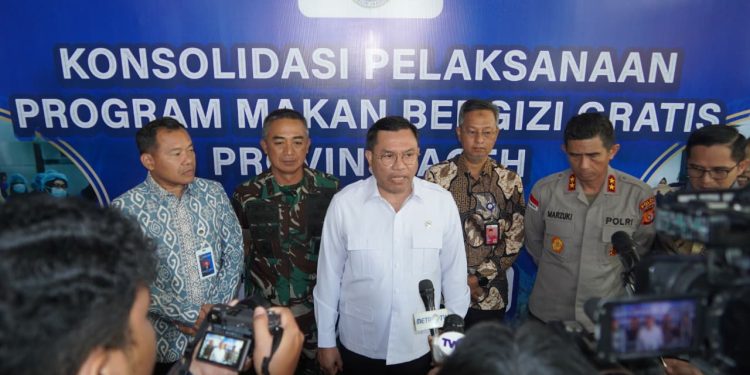 Kolaborasi TNI dan Pemda Tingkatkan Program Makan Bergizi di Aceh