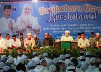 Banjarbaru Utara Gelar Salawat dan Kukuhkan Pengurus LPTQ