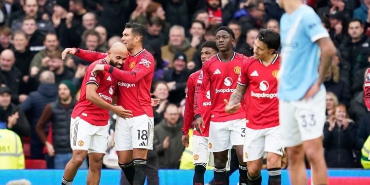 Manchester United Kalahkan Manchester City 2-0 di Old Trafford