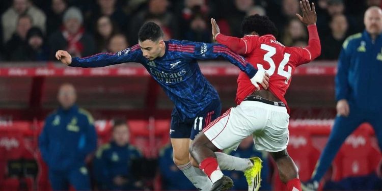 Arsenal dan Nottingham Forest Berbagi Poin Tanpa Gol di City Ground