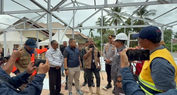 Pembangunan Huntara untuk Korban Banjir di Aceh Timur Dimulai
