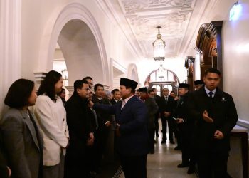 Presiden Prabowo Disambut Hangat Mahasiswa Indonesia di London