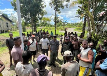 Satgas ODC 2026 Lakukan Patroli Humanis di Nduga untuk Jaga Kedamaian