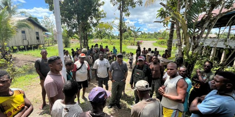 Satgas ODC 2026 Lakukan Patroli Humanis di Nduga untuk Jaga Kedamaian