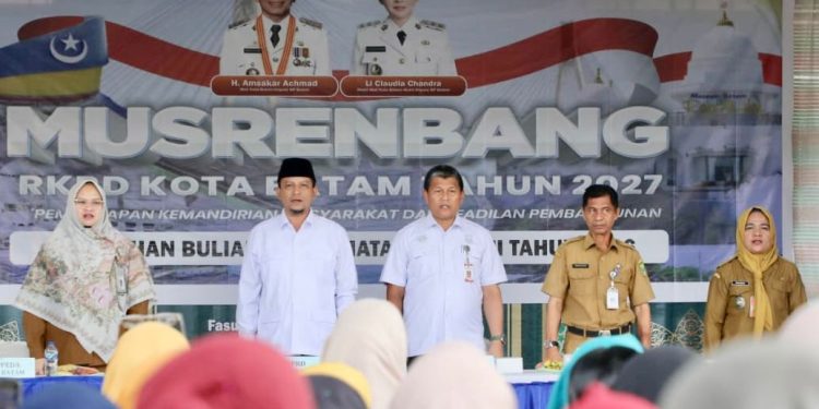 Sekda Batam Dorong Pembangunan Berdasarkan Aspirasi Masyarakat