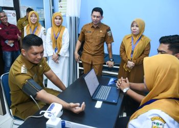 Wakil Wali Kota Banda Aceh Tinjau Program Pemeriksaan Kesehatan Gratis