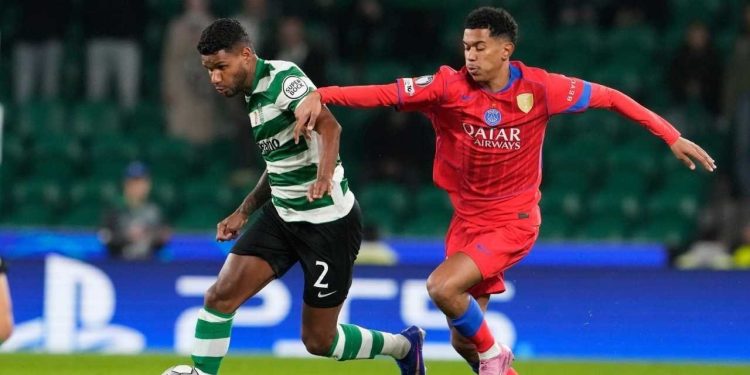 PSG Takluk dari Sporting CP dengan Skor 1-2 di Liga Champions