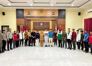 Kirab Bendera Pusaka Meriahkan Hari Patriotik di Gorontalo