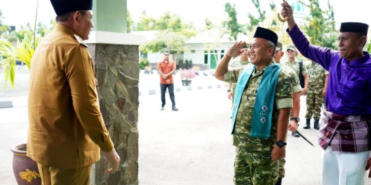 Pangdam XIII/Merdeka dan Gubernur Gorontalo Tingkatkan Kerja Sama Sipil-Militer