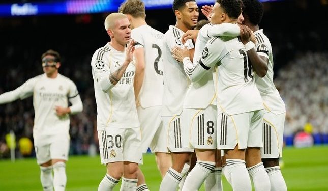 Real Madrid Hancurkan AS Monaco dengan Skor Telak 6-1