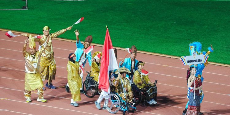 Pembukaan ASEAN Para Games 2025 di Thailand, Mabruk Arib Pimpin Kontingen Indonesia