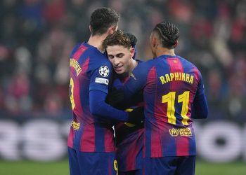 Barcelona Raih Kemenangan Penting atas Slavia Praha 4-2 di Liga Champions