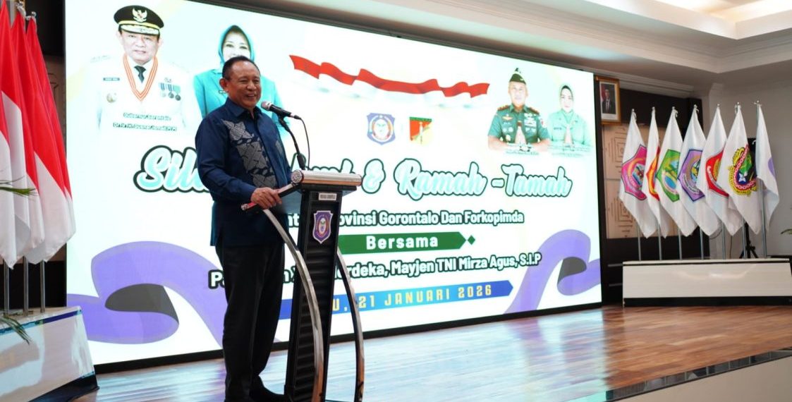 Pemprov Gorontalo dan Pangdam XIII Merdeka Tingkatkan Kerja Sama