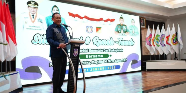 Pemprov Gorontalo dan Pangdam XIII Merdeka Tingkatkan Kerja Sama