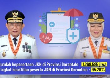 Gorontalo Terima Penghargaan UHC Award Kategori Utama