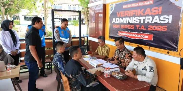 Polda Kepulauan Bangka Belitung Mulai Seleksi Administrasi SIPSS 2026