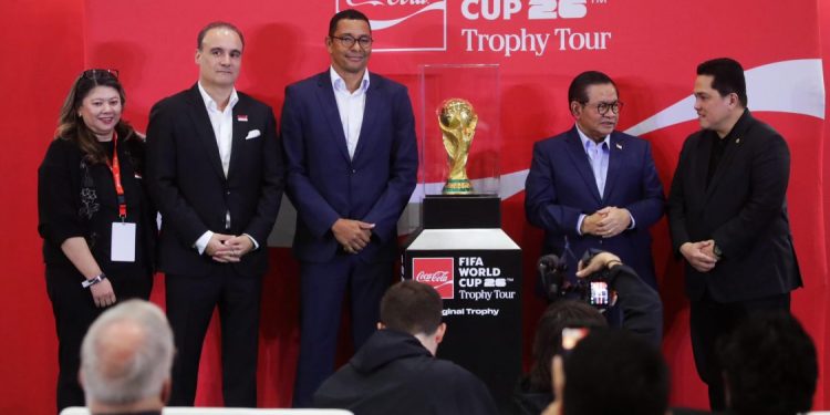 Erick Thohir Hadiri Tur Trofi Piala Dunia 2026 di Jakarta