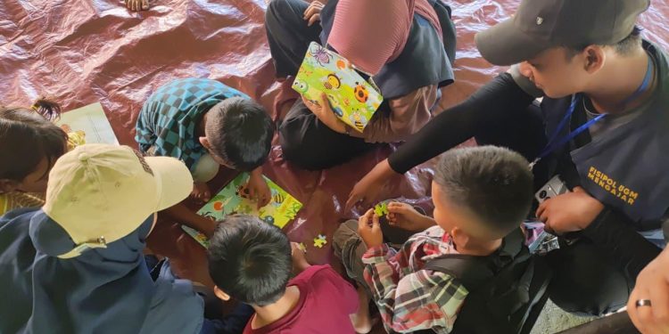 Kolaborasi Relawan dan Akademisi Dukung Pendidikan Pascabencana di Aceh